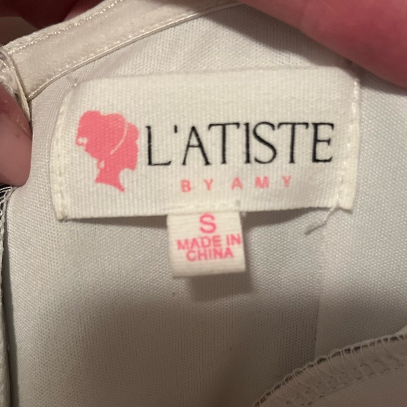 Floral Strapless Dress - Picture 4 of 5